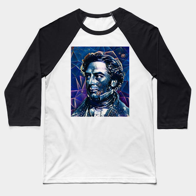 Robert Stephenson Portrait | Robert Stephenson Artwork 5 Baseball T-Shirt by JustLit